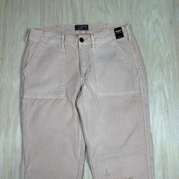 NWT Abercrombie & Fitch Ames Low Rise Slim Boyfriend Y2K Distressed Jeans 26 - Picture 3 of 16